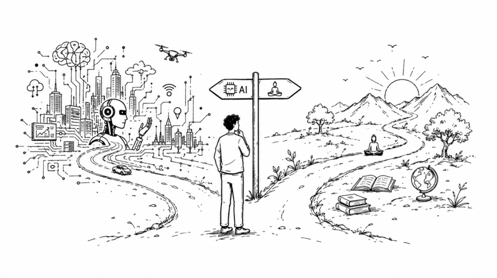 The Future of Technology: Adapting to an AI-Driven World and Pursuing Wisdom