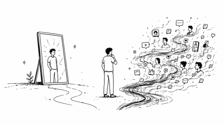 Did Social Media Shape My Beliefs or Reveal Who I Was?
