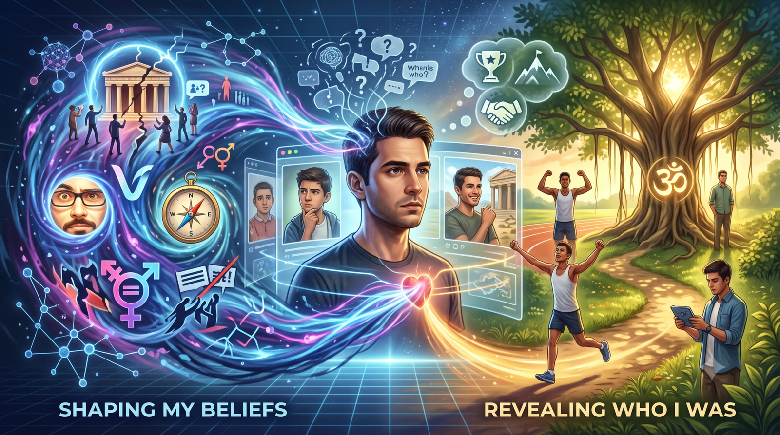 Did Social Media Shape My Beliefs or Reveal Who I Was?
